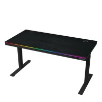 Игровой стол LORGAR Pro DP80W Dual-Motor Wrls.Charger RGB (Melamine Black) (LRG-DP80W)
