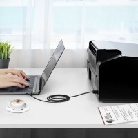 Մալուխ UGREEN USB-C to USB-B 2.0 Printer Cable 2m (Black) (50446)