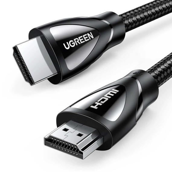 Cable UGREEN HDMI A M/M BRAIDED 1.5M (80402)