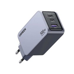 Power adapter UGREEN X757 Nexode Pro GaN Fast Charging 100W PD 3 Ports (GR) (25874)