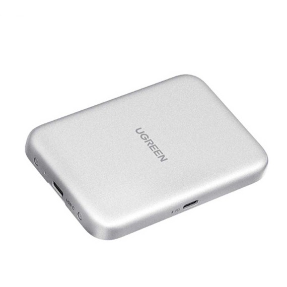 Կոշտ սկավառակի պատյան UGREEN Magnetic M.2 NVMe SSD Enclosure (Silver) (55151)