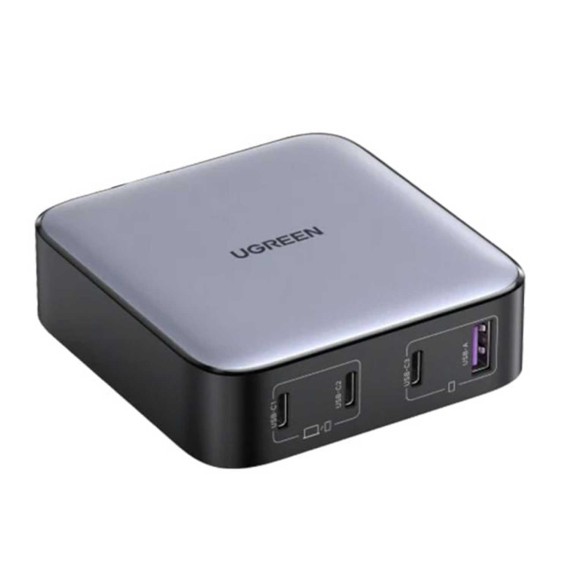 Հոսանքի ադապտոր UGREEN CD328 Nexode GaN Fast Charging 100W PD 4 Ports (BK) (90928)