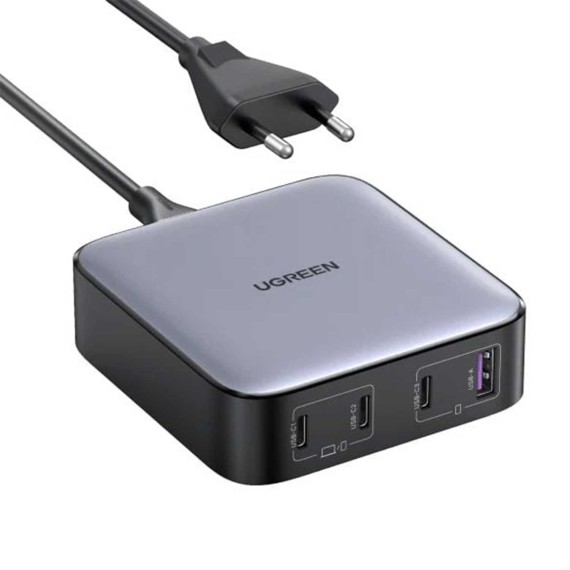 Հոսանքի ադապտոր UGREEN CD328 Nexode GaN Fast Charging 100W PD 4 Ports (BK) (90928)