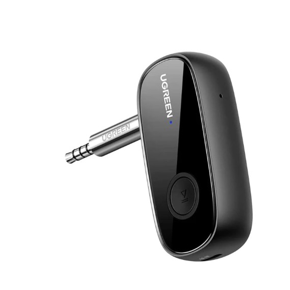 Ցանցային սարք UGREEN Bluetooth 5.1 Receiver Aux Car Adapter (Black) (70304)
