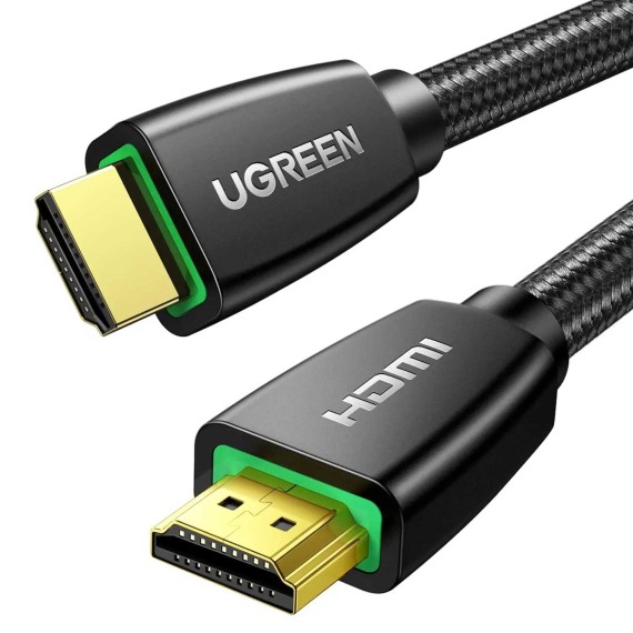 Մալուխ UGREEN HDMI 4K Male to Male 5m Braided (Black) (40412)