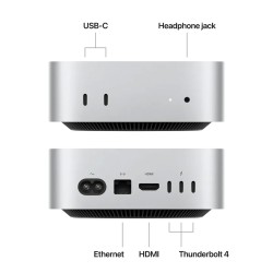 Компьютер APPLE Mac mini (Apple M4) 24GB 512GB (A3238) (MCYT4RU/A)