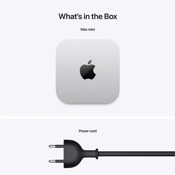 Компьютер APPLE Mac mini (Apple M4) 24GB 512GB (A3238) (MCYT4RU/A)
