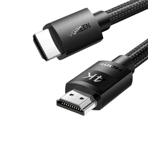 Cable UGREEN HDMI 10m Braided (BK) (40104)