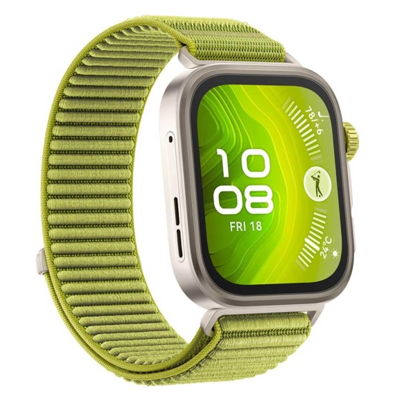Սմարթ ժամացույց HUAWEI WATCH FIT 4 Pro SYA-B29 Green Nylon Strap (Green) (55020FAG)