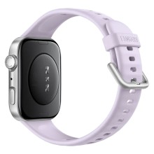 Սմարթ ժամացույց HUAWEI WATCH FIT 4 SYA-B09 Purple Fluoroelastomer Strap (Silver) (55020FAL)