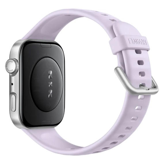 Սմարթ ժամացույց HUAWEI WATCH FIT 4 SYA-B09 Purple Fluoroelastomer Strap (Silver) (55020FAL)