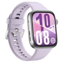 Սմարթ ժամացույց HUAWEI WATCH FIT 4 SYA-B09 Purple Fluoroelastomer Strap (Silver) (55020FAL)
