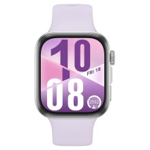 Սմարթ ժամացույց HUAWEI WATCH FIT 4 SYA-B09 Purple Fluoroelastomer Strap (Silver) (55020FAL)