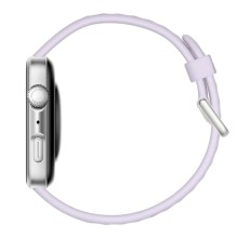 Սմարթ ժամացույց HUAWEI WATCH FIT 4 SYA-B09 Purple Fluoroelastomer Strap (Silver) (55020FAL)