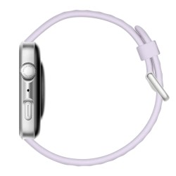 Смарт-часы HUAWEI WATCH FIT 4 SYA-B09 Purple Fluoroelastomer Strap (Silver) (55020FAL)