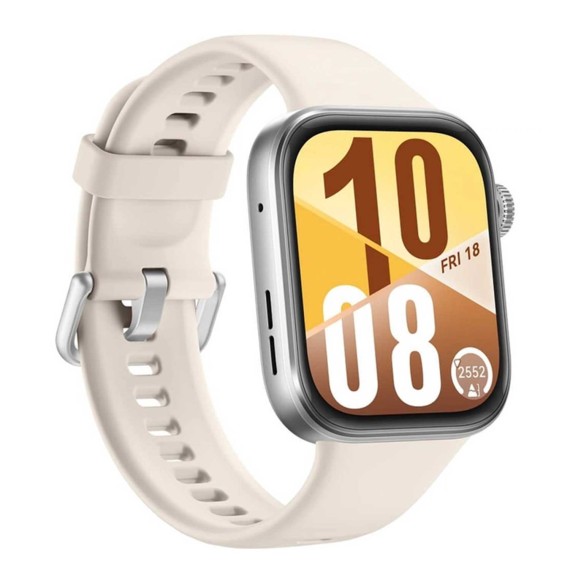 Smart watch HUAWEI WATCH FIT 4 White Fluoroelastomer Strap SYA-B09 (White) (55020FAM)