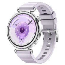 Սմարթ ժամացույց HUAWEI WATCH GT6 41mm KSU-B19 Purple Fluoroelastomer Strap (Silver) (55020FVU)