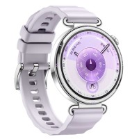 Smart watch HUAWEI WATCH GT6 41mm KSU-B19 Purple Fluoroelastomer Strap (Silver) (55020FVU)