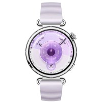 Smart watch HUAWEI WATCH GT6 41mm KSU-B19 Purple Fluoroelastomer Strap (Silver) (55020FVU)