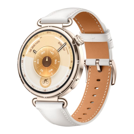 Smart watch HUAWEI WATCH GT6 41mm KSU-B19 White Composite Leather Strap (White) (55020FVV)