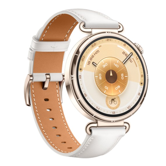 Smart watch HUAWEI WATCH GT6 41mm KSU-B19 White Composite Leather Strap (White) (55020FVV)