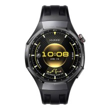 Սմարթ ժամացույց HUAWEI WATCH GT6 Pro 46mm ATM-B29 Black Fluoroelastomer Strap (Black) (55020FWC)