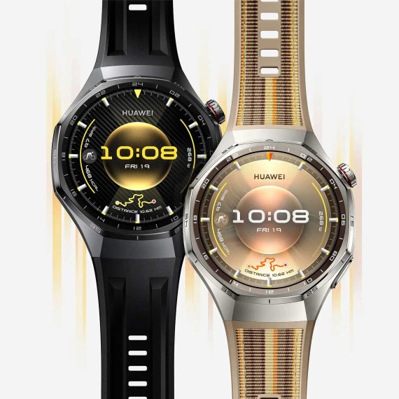 Smart watch HUAWEI WATCH GT6 Pro 46mm ATM-B29 Black Fluoroelastomer Strap (Black) (55020FWC)