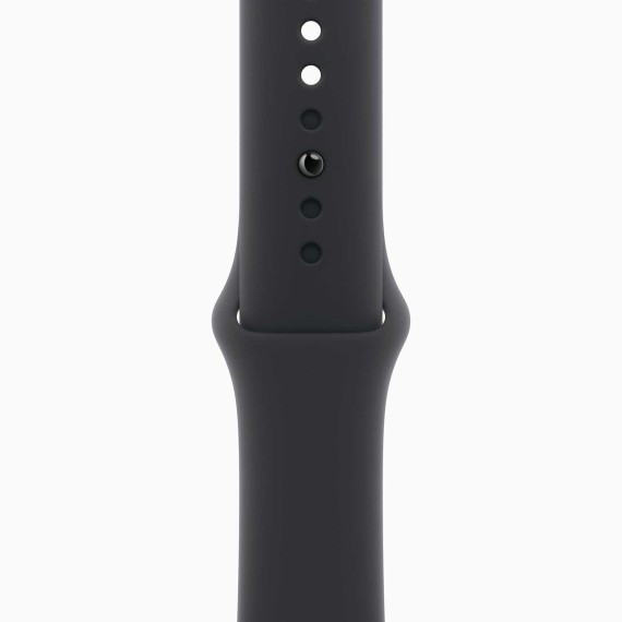 Smart watch APPLE Watch Series 11 GPS 42mm Jet Black Aluminium Case with Black Sport Band (A3331) (MEQT4ET/A)