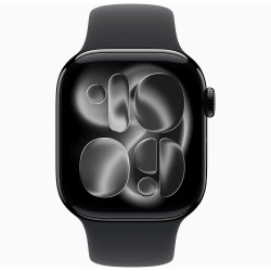 Smart watch APPLE Watch Series 11 GPS 42mm Jet Black Aluminium Case with Black Sport Band (A3331) (MEQT4ET/A)