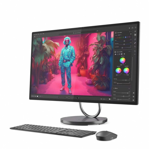 Համակարգիչ բոլորը մեկում LENOVO Yoga AIO 32ILL10 (Ultra 7-258V) 31.5 UHD 32GB 1TB RTX4050-6GB W11H (Storm Grey) (F0HX001FRU)