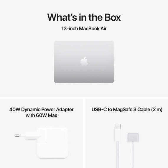 Notebook APPLE MacBook Air 13 (Apple M5) 16GB 512GB (Silver) (A3449) (MDH74RU/A)