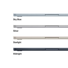 Նոթբուք APPLE MacBook Air 15 (Apple M5) 16GB 1TB (Starlight) (A3448) (MDVE4RU/A)