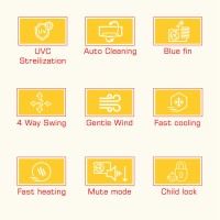 Air conditioner BERG CRYSTAL SNOW BGAC/I-24 (T) 