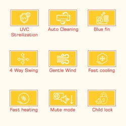 Air conditioner BERG CRYSTAL SNOW BGAC/I-24 (T) 