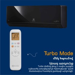 Air conditioner ELECTROLUX Onix Super DC EACS/I-12HIX-BLACK/N8 