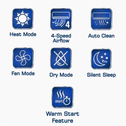 Air conditioner ELECTROLUX SMARTLINE EACS/I-24HSM/N8 