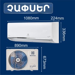 Air conditioner ELECTROLUX SMARTLINE EACS/I-24HSM/N8 