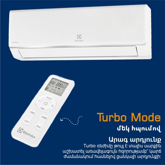 Air conditioner ELECTROLUX AVALANCHE EACS/I-24HAV 