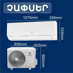 Air conditioner ELECTROLUX AVALANCHE EACS/I-24HAV 