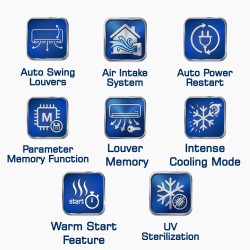 Air conditioner ELECTROLUX CRYSTAL AIR EACS/I-13HFA/N8 