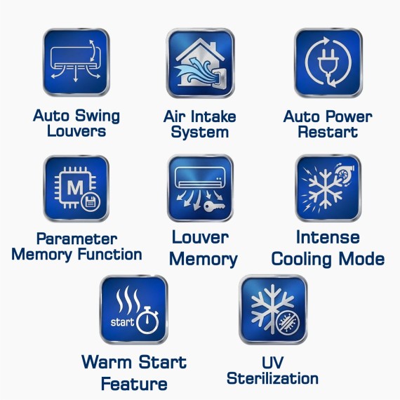 Air conditioner ELECTROLUX CRYSTAL AIR EACS/I-13HFA/N8 