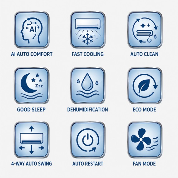 Air conditioner SAMSUNG AR60F12C1DW 
