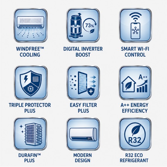 Air conditioner SAMSUNG AR60F24C1DW 