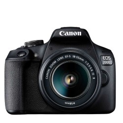 Digital photo camera CANON EOS 2000D EF-S 18-55 IS II KIT (BK) 