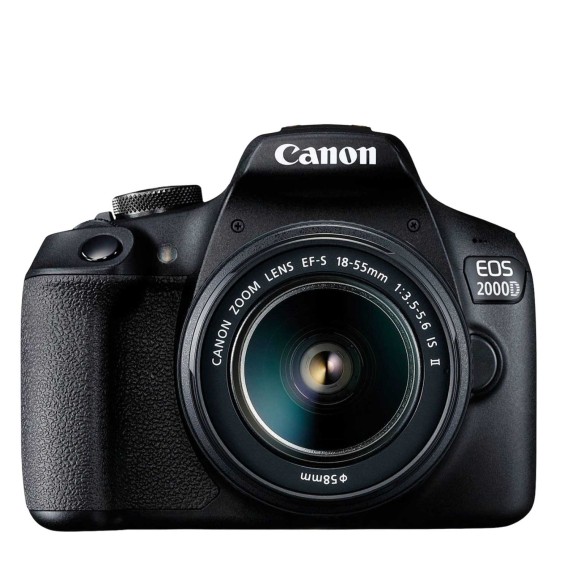 Թվային ֆոտոխցիկ CANON EOS 2000D EF-S 18-55 IS II KIT (BK) 