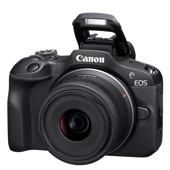 Digital photo camera CANON EOS R100 RF-S 18-45 RF 75-300 SEE 