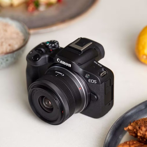 Digital photo camera CANON EOS R50 RF-S 18-45 IS STM Black 