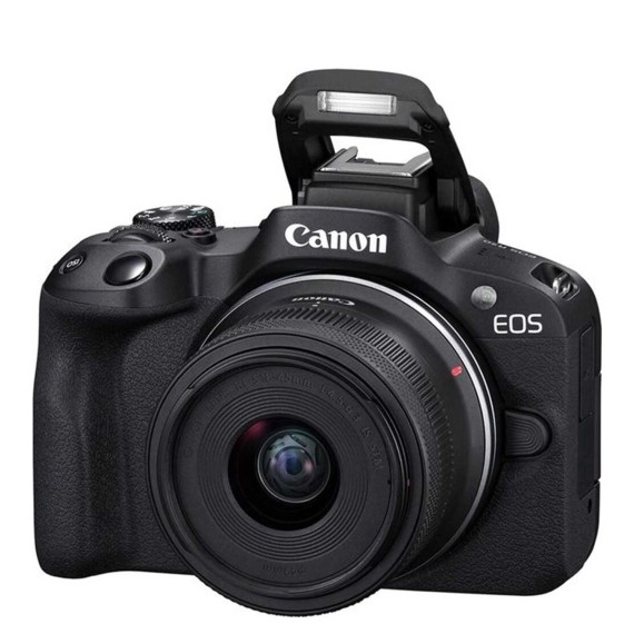 Digital photo camera CANON EOS R50 RF-S 18-45 IS STM Black 