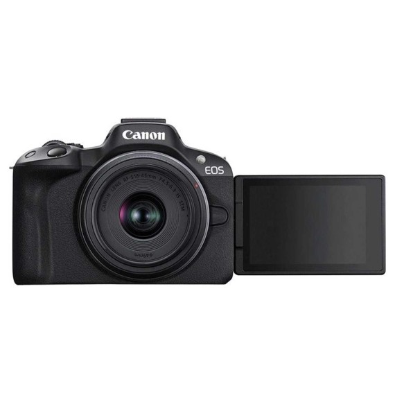 Digital photo camera CANON EOS R50 RF-S 18-45 IS STM Black 