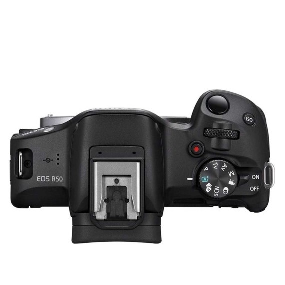 Digital photo camera CANON EOS R50 RF-S 18-45 IS STM Black 